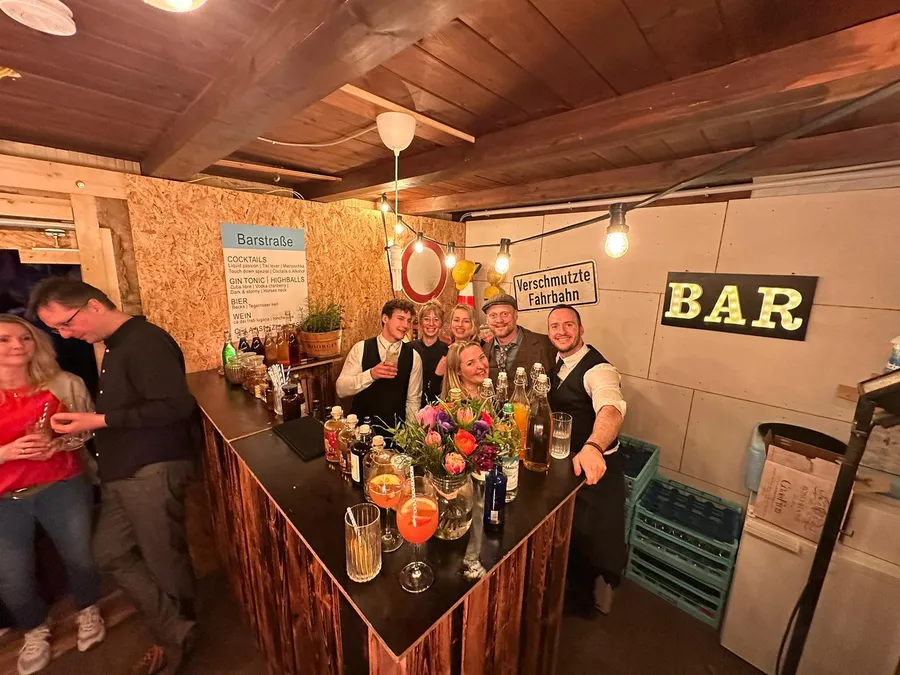 Unsere Bar-Crew im Einsatz